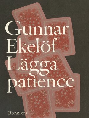 cover image of Lägga patience